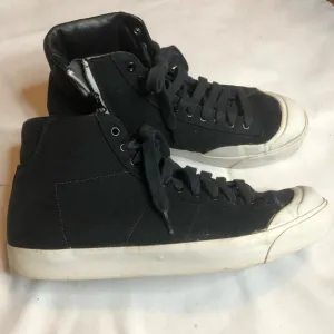 Nike blazer mid AB Canvas TZ black white sneakers