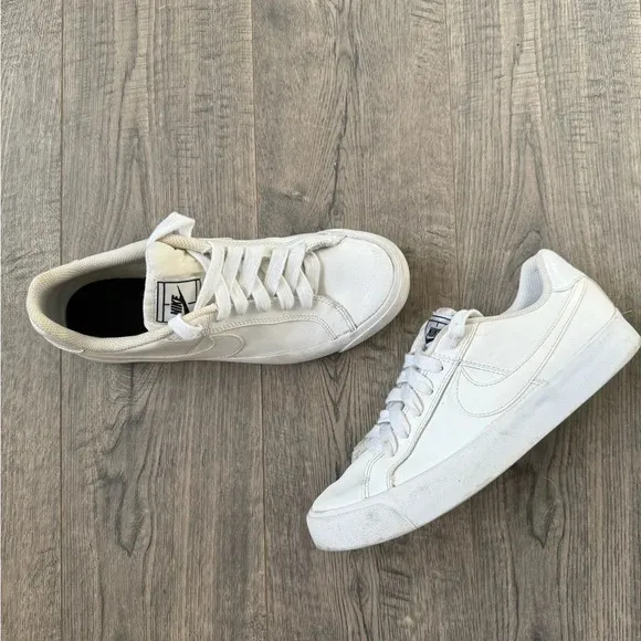 Nike Court Royale AC Canvas Sneakers in Triple White