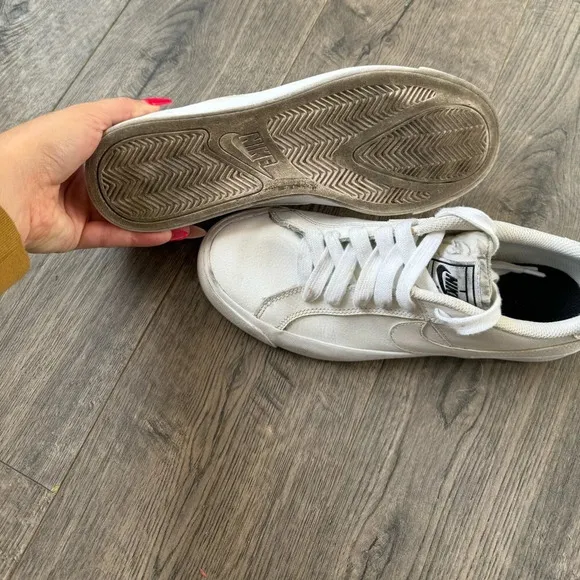 Nike Court Royale AC Canvas Sneakers in Triple White