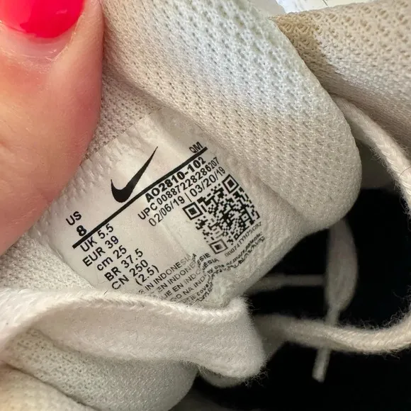 Nike Court Royale AC Canvas Sneakers in Triple White