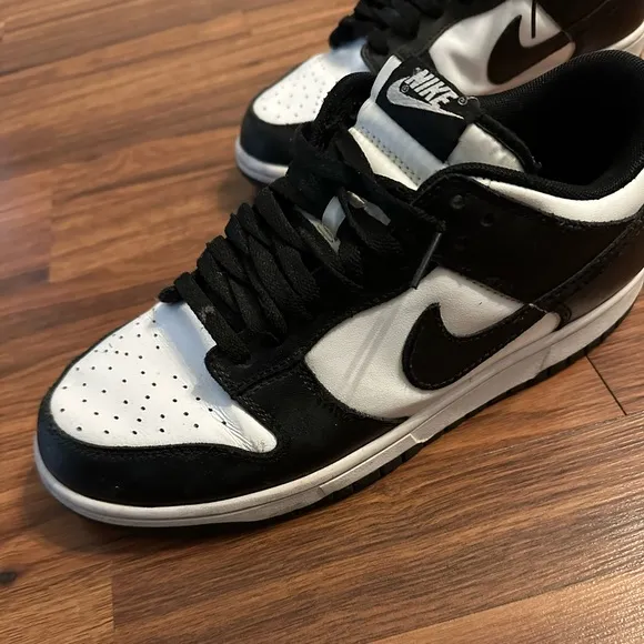 Nike Dunk Low Retro “White Black Panda” Sneakers, Size: 10