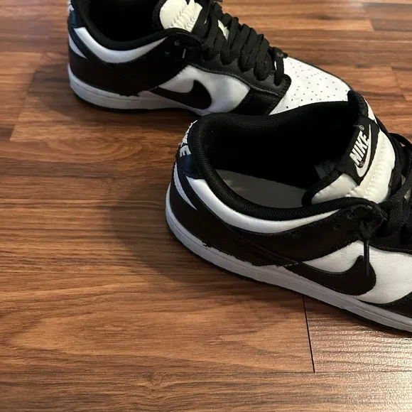 Nike Dunk Low Retro “White Black Panda” Sneakers, Size: 10