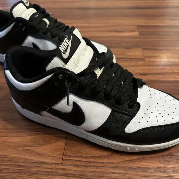 Nike Dunk Low Retro “White Black Panda” Sneakers, Size: 10