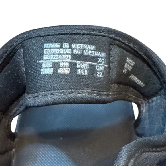 Nike Icon Classic Platform Sandals Womens 11 Black White Strappy Hook Loop