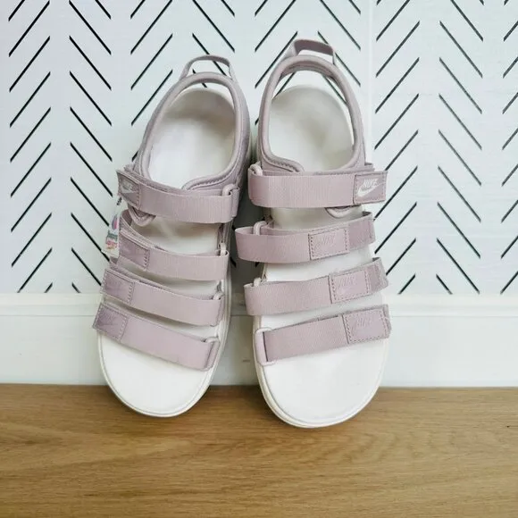 ⭐Nike Icon Classic Strappy Platform Chunky Sz 8 Women Sandals Violet DH0224-005