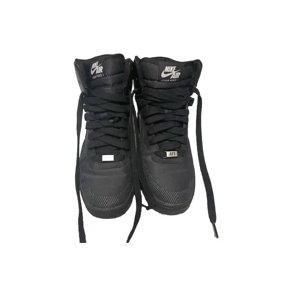 Nike Lunar Force 1 Women's Athletic Wedge High Top Shoes Sneakers Size 8 US