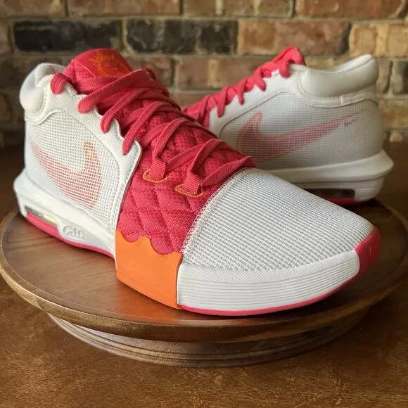Nike Men's Lebron Witness VIII Aster Pink Basketball Shoes Sneakers Size 12