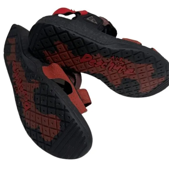 Nike Men's ACG Air Deschutz DC9092 600 Strappy Sandals Redstone Size 8