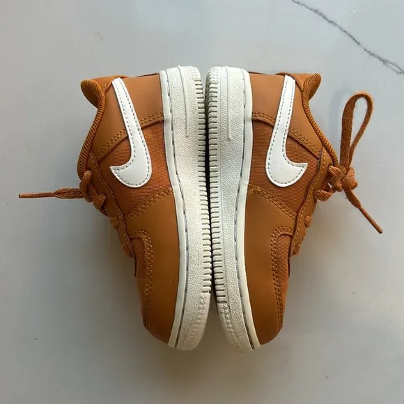 Nike Orange Nike Force 1 LV8 2 TD 'Monarch Canvas' 2003 8C