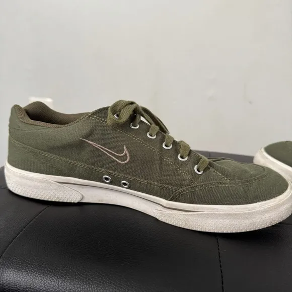 Nike Retro GTS 97 Rough Green/Matte Olive Canvas Sneakers Mens Sz 11 Athletic
