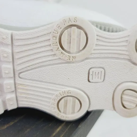 Nike Shox White Croc Embossed Sneakers Toddler 8C