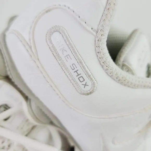 Nike Shox White Croc Embossed Sneakers Toddler 8C