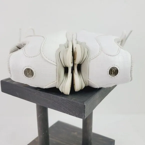 Nike Shox White Croc Embossed Sneakers Toddler 8C