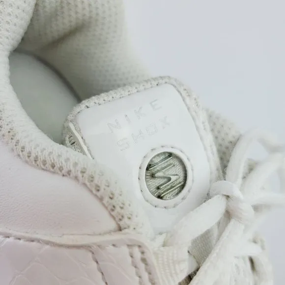 Nike Shox White Croc Embossed Sneakers Toddler 8C
