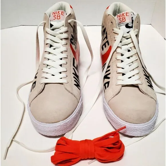 Nike Sneakers SB US 10.5 Geoff McFedridge Blazer 819861-188 Skateboard Tan NWOB