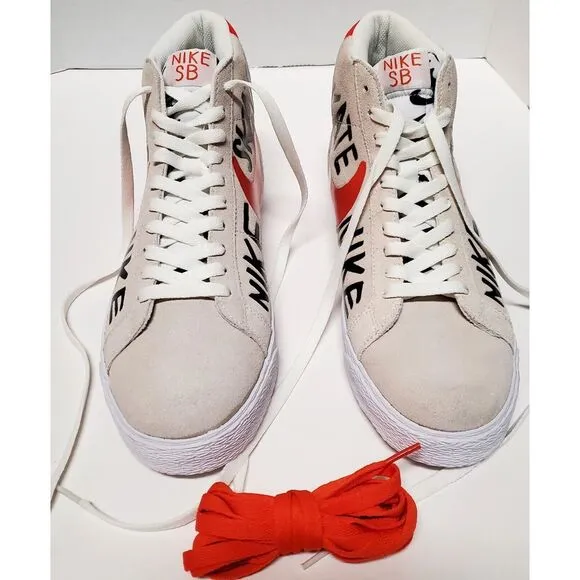 Nike Sneakers SB US 10.5 Geoff McFedridge Blazer 819861-188 Skateboard Tan NWOB