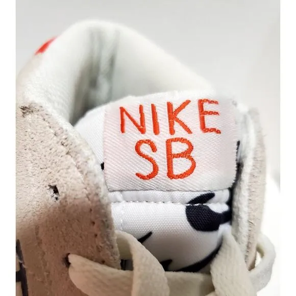 Nike Sneakers SB US 10.5 Geoff McFedridge Blazer 819861-188 Skateboard Tan NWOB