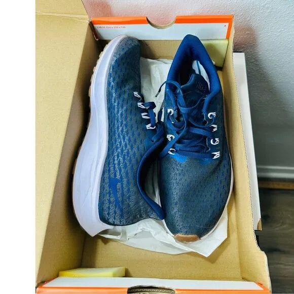 Nike W Air Zoom Pegasus 35 PRM Blue Mesh Running Shoe Sneakers 8