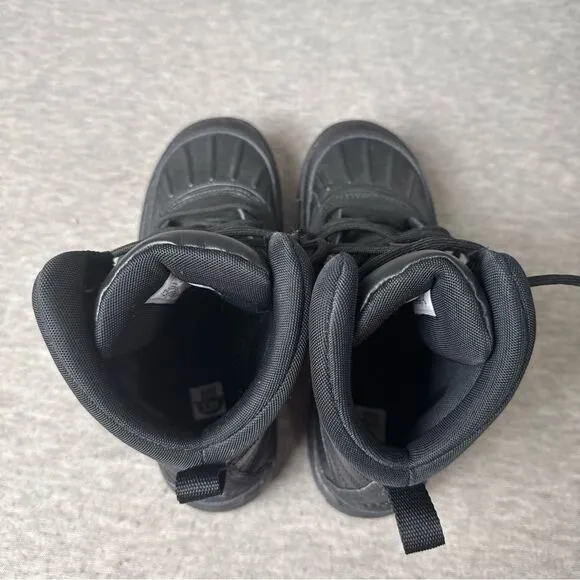 Nike Woodside 2 High Boots Triple Black 524872-004 Youth Size 3.5Y NEW