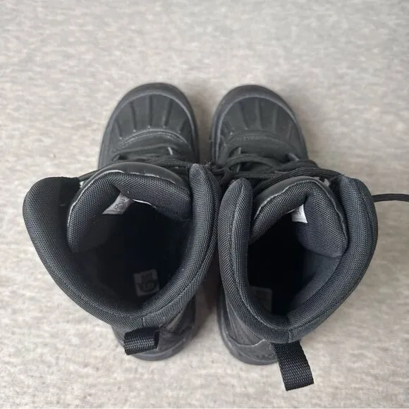 Nike Woodside 2 High Boots Triple Black 524872-004 Youth Size 3.5Y NEW