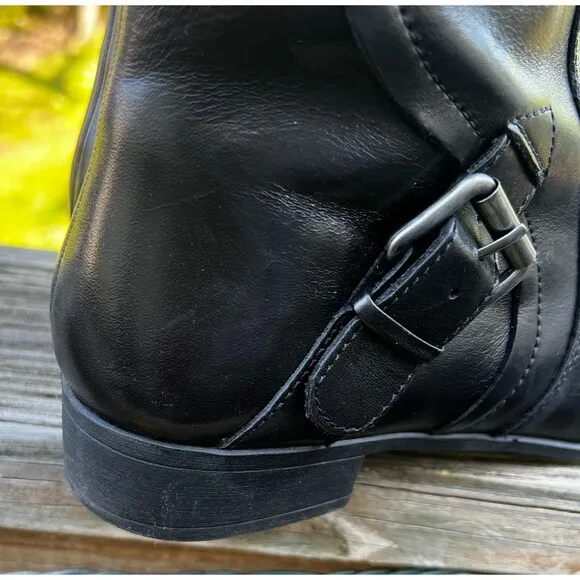 Nine West Vintage America &quot;Sookie&quot; 16&quot; Black High Riding Boots - Size 9.5