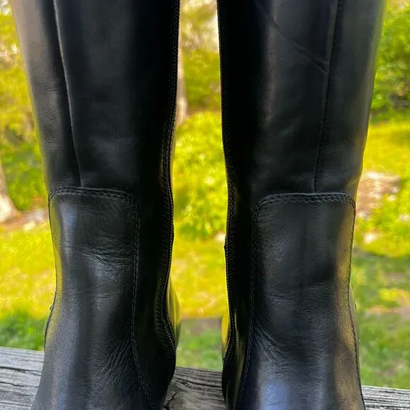 Nine West Vintage America &quot;Sookie&quot; 16&quot; Black High Riding Boots - Size 9.5