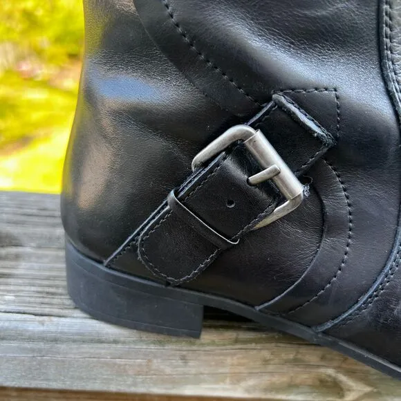 Nine West Vintage America &quot;Sookie&quot; 16&quot; Black High Riding Boots - Size 9.5