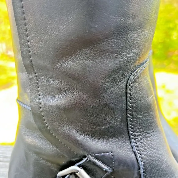 Nine West Vintage America &quot;Sookie&quot; 16&quot; Black High Riding Boots - Size 9.5