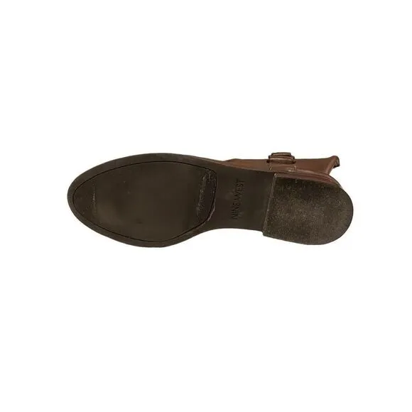 Nine West Nwavonna Brown Riding Boots
