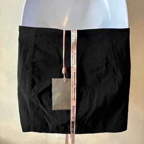 NISHABLACK SCULPTING MINI SKIRT