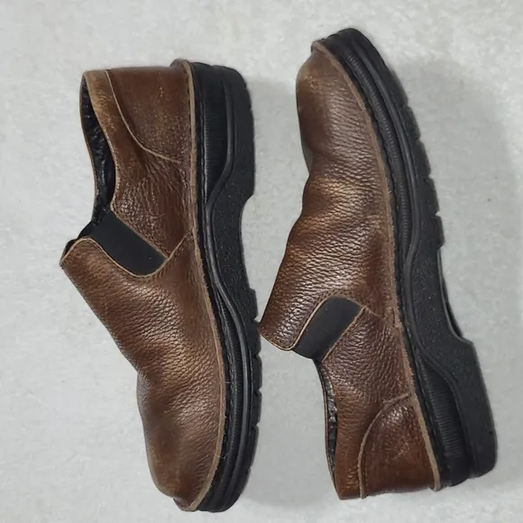 NOAT Eiger Slip-On Loafers Distressed Brown Size 11 Men's