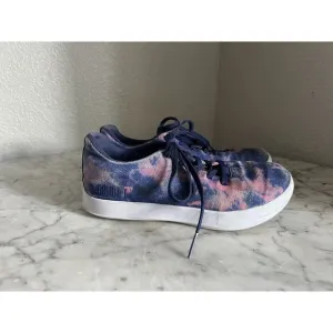 Nobull Canvas Tie Dye Trainers Sneakers Mens 7 Womens 8.5