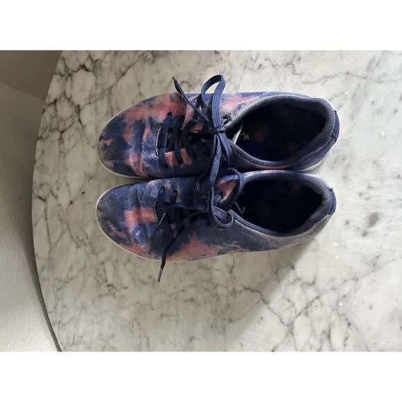Nobull Canvas Tie Dye Trainers Sneakers Mens 7 Womens 8.5