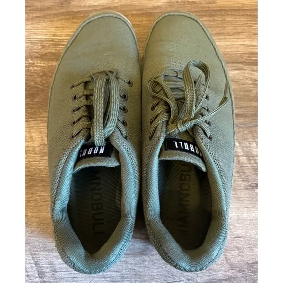 Nobull Moss Canvas Trainer Sneakers