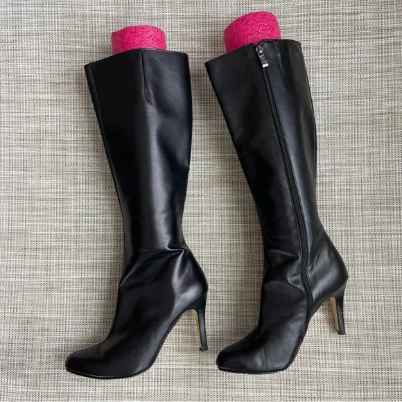 Nordstrom Leather High Heel Tall Boots
