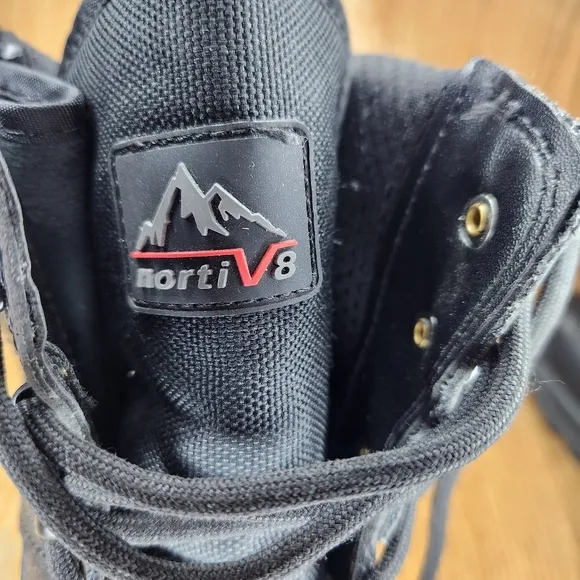 Nortiv8 Desert Tactical Combat Black Work‎ Boots Size 13