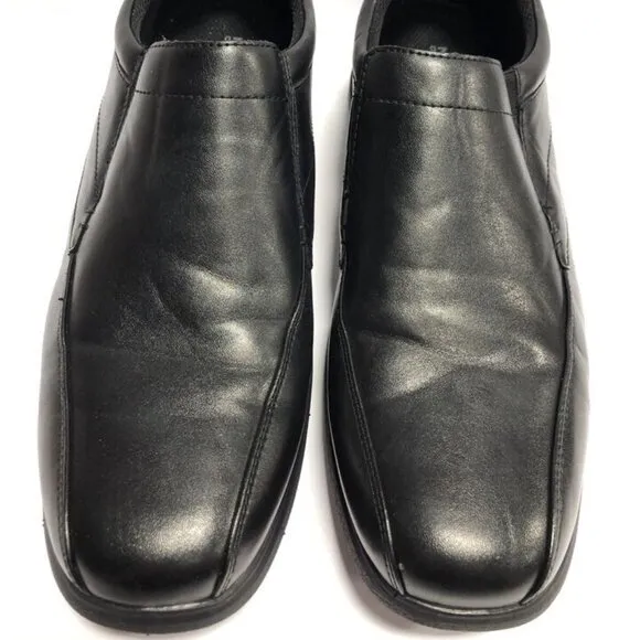 Nunn Bush Men’s Sanford Black Slip-On Loafers, Size 10 M