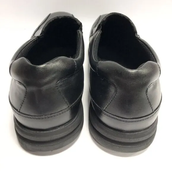 Nunn Bush Men’s Sanford Black Slip-On Loafers, Size 10 M