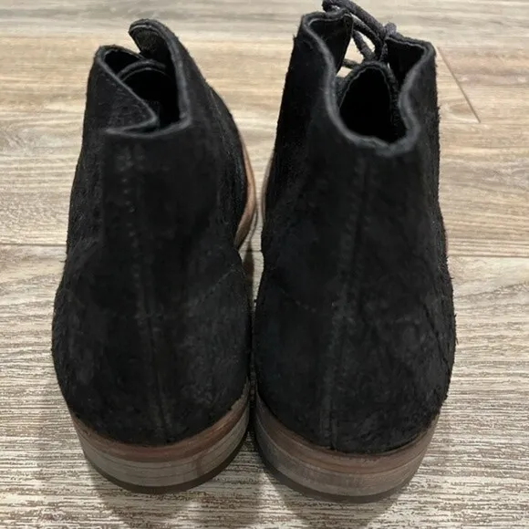 NWB “Rare&quot; All Saints Washed Black Ridge Desert Chukka Boots SZ 9