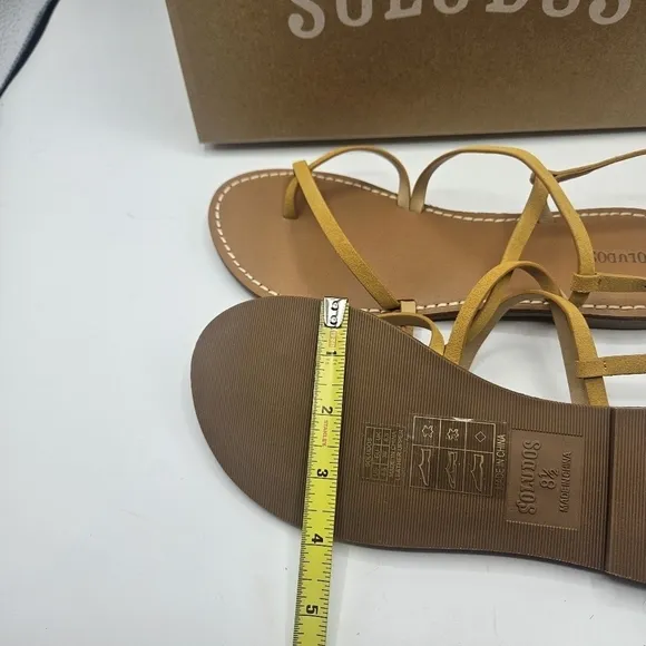 NWB Soludos Zoe Strappy Sandal Size 8.5