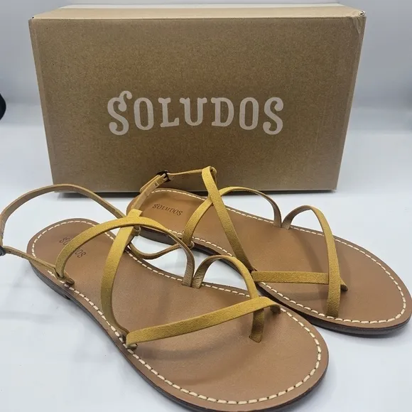 NWB Soludos Zoe Strappy Sandal Size 8.5