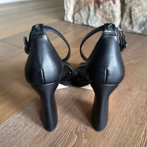 NWOB CIRCUS NY Holmes Two-piece Platform Dress Sandals In Black