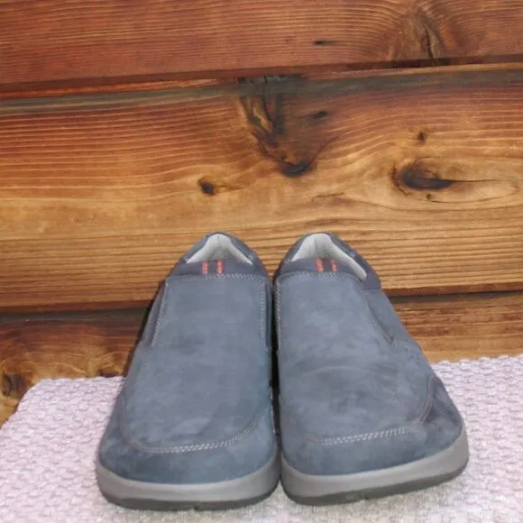 NWOB Clarks Collection Blue Slip On Sneaker Loafers