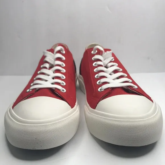 NWOT Article No. 1007 Red Canvas Sneakers