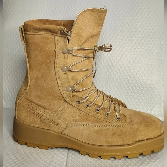NWOT Belleville Steel Toe Men's Desert Military Boots
