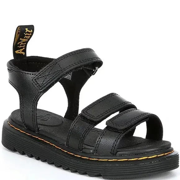NWOT Dr. Martens Girls' Klaire Leather Sandals  Sz: 5