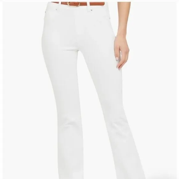 NWOT SPANX Flare White Jeans Reflect Your Style!  Size  Extra Large