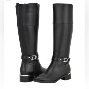 NWOT Women's Daphny Pointy Toe Block Heel Casual Regular Boots