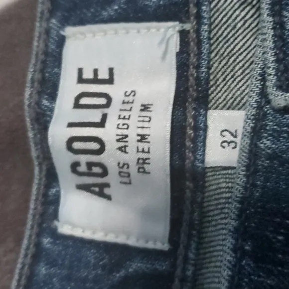 NWT AGOLDE BLADE SKINNY JEANS