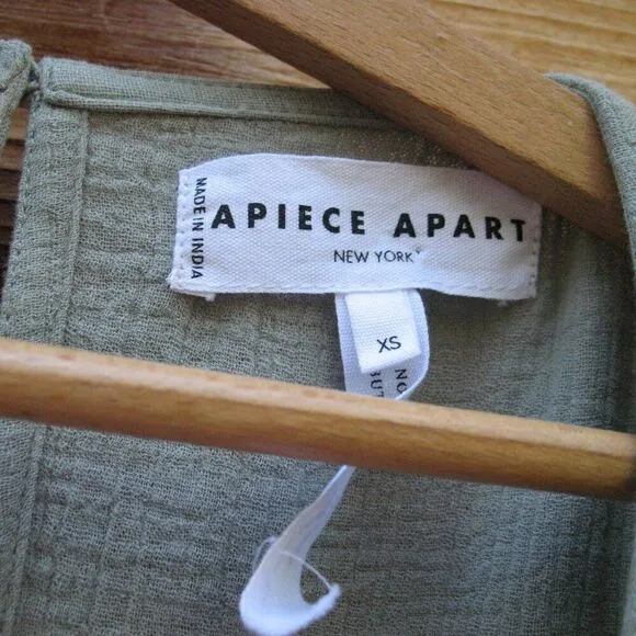 NWT Apiece Apart Marietta Organic Cotton Dress